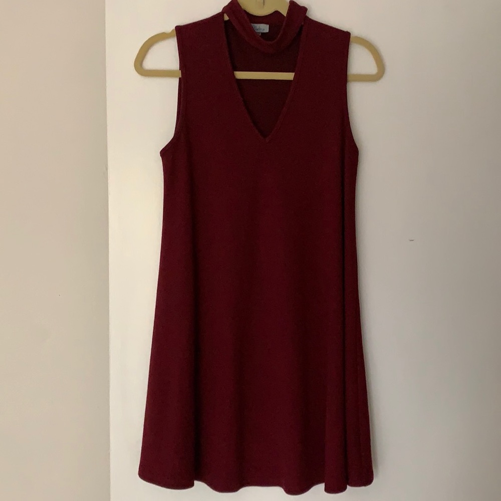 Abbeline Merlot dress XS